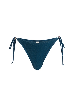 Bond-Eye Vista Beaded Shimmer Bikini Bottom - Moda Operandi