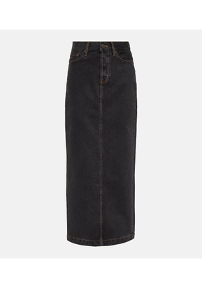 Wardrobe.NYC Denim maxi skirt