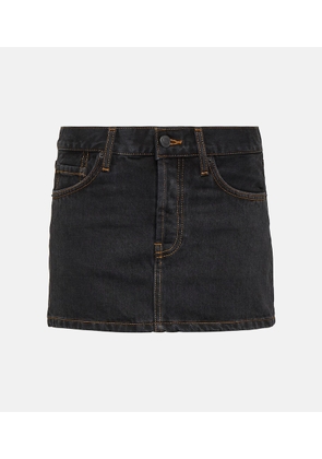 Wardrobe.NYC Denim miniskirt