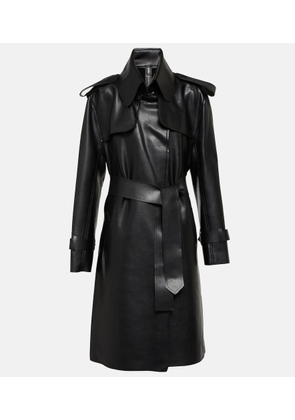 Norma Kamali Belted trench coat