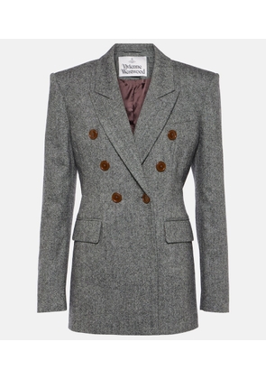 Vivienne Westwood Wool-blend double breasted blazer