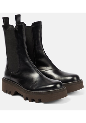 Dries Van Noten Leather ankle boots