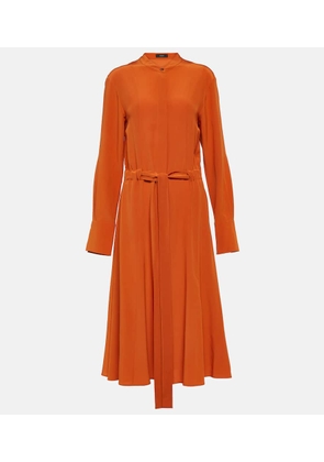 Joseph Fairbaim silk midi dress