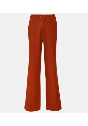 Tod's Wool crepe wide-leg pants