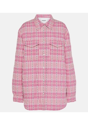 Marant Etoile Mysen cotton shirt jacket