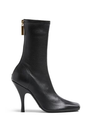Khaite Eva Mid-Calf Leather Boots - Moda Operandi