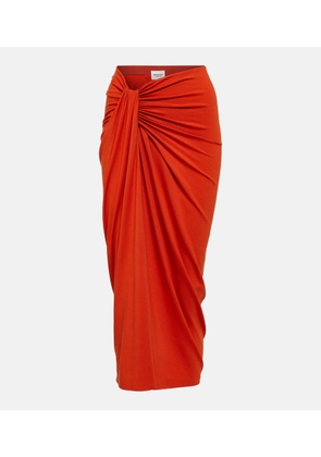 Marant Etoile Jeldia jersey midi skirt