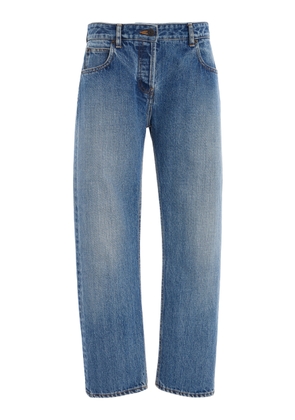 The Row Riaco Rigid Mid-Rise Straight-Leg Jeans - Moda Operandi