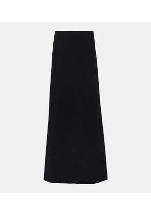 Ann Demeulemeester Virgin wool maxi skirt