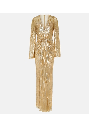 Jenny Packham Margot sequined gown