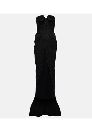 Maticevski Avenge strapless gown