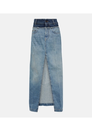 Stella McCartney Denim maxi skirt