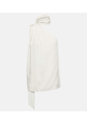 Stella McCartney One-shoulder crepe top