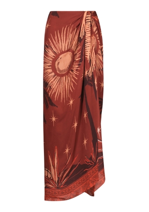 Johanna Ortiz Dance Floor Silk Maxi Skirt - Moda Operandi