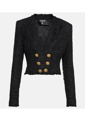 Balmain Embellished tweed jacket