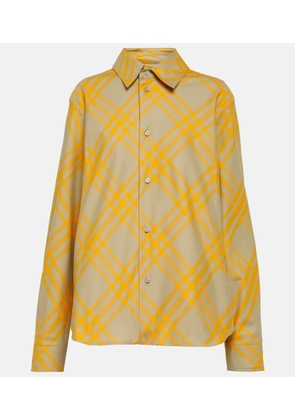Burberry Check cotton shirt
