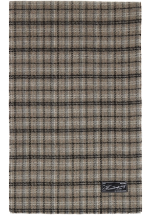 mfpen Brown Wool Scarf