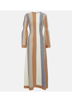 Gabriela Hearst Quinlan wool and cashmere maxi dress