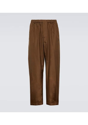 Lemaire Silk straight pants