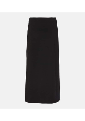 The Row Flores asymmetric scuba maxi skirt