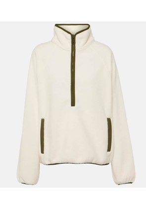 The Upside Harlow fleece half-zip sweater
