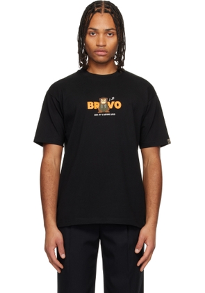 AAPE by A Bathing Ape Black 'AAPE' Theme AAPER T-shirt