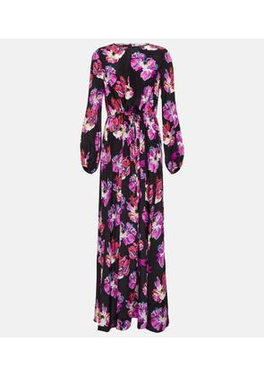 Diane von Furstenberg Sydney printed silk-blend maxi dress