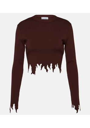JW Anderson Distressed crop top