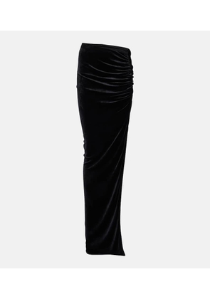 Rick Owens Lilies Svita jersey maxi skirt