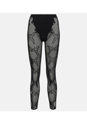 Dion Lee Cobra fishnet leggings