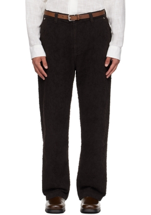 mfpen Brown Punch Out Jeans