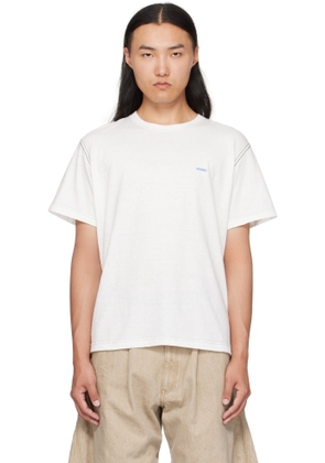 KHOKI White Printed T-shirt