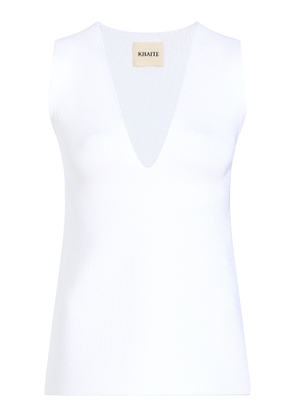 Khaite Heidi V-Neck Top - Moda Operandi