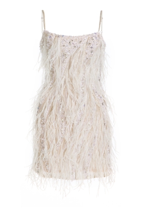 Rachel Gilbert Cynthia Embellished Mini Dress - Moda Operandi