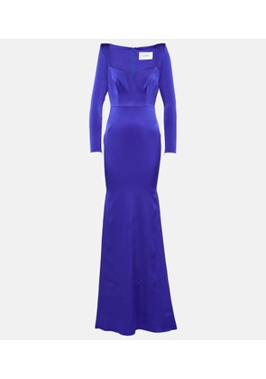 Alex Perry Satin gown