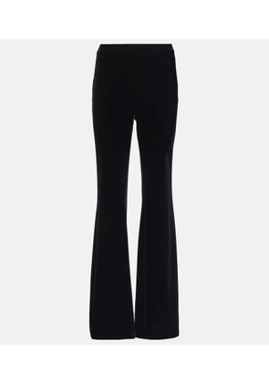 Diane von Furstenberg Ruthette velvet wide-leg pants