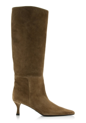 Proenza Schouler Trap Suede Knee Boots - Moda Operandi