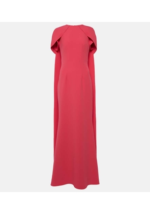 Safiyaa Ginkgo caped gown