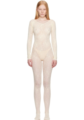 Swedish Stockings Off-White Rosa Lace Jumpsuit