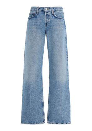 Agolde Rigid Low-Rise Loose Jeans - Moda Operandi