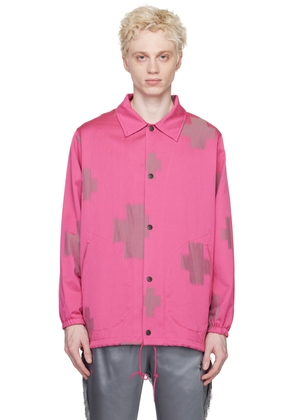 NEEDLES Pink Coach Jacket