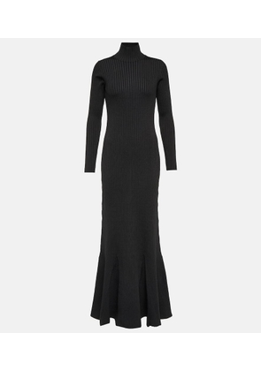 Balenciaga Silk-blend maxi dress