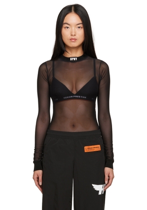 Heron Preston Black 'HPNY' Bodysuit