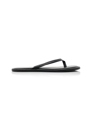 St. Agni Leather Flip Flops - Moda Operandi