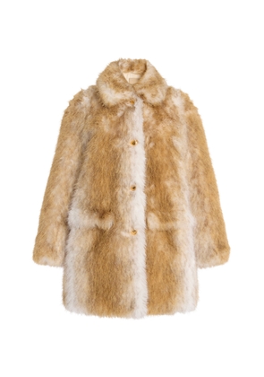 Prada Aspen Faux Fur Coat - Moda Operandi