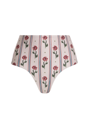 Agua by Agua Bendita Magenta Bikini Bottom - Moda Operandi