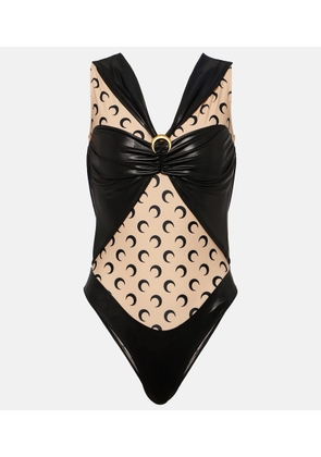 Marine Serre Printed jersey bodysuit