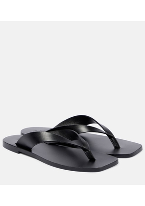A.Emery Kinto leather thong sandals