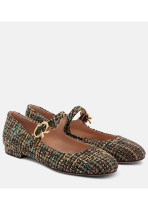 Gianvito Rossi Venezia boucle ballet flats