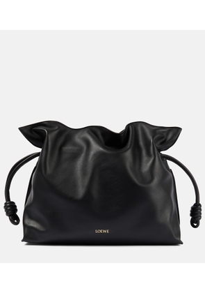 Loewe Flamenco Large leather clutch